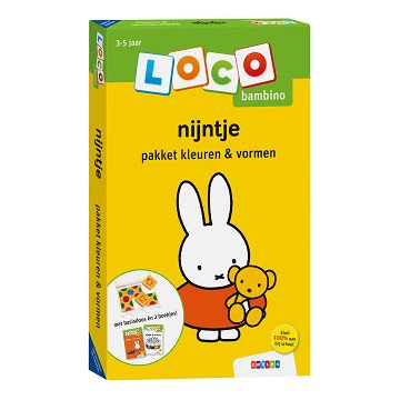 Bambino Loco - Nijntje Pakket Kleuren & Vormen (3-5 jaar)