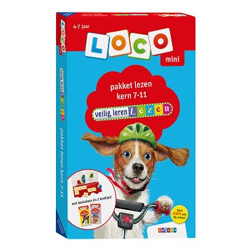 Mini Loco - Veilig leren lezen Pakket Kern 7-11 (6-7 jaar)