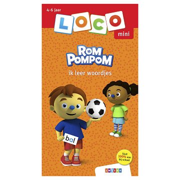 Mini Loco - Rompompom I learn words (4-6 years)