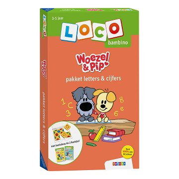 Bambino Loco - Woezel & Pip Pakket - Letters & Cijfers