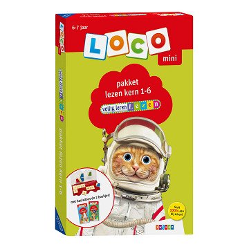 Mini Loco - Sicheres Lesen lernen Paket Kern 1-6 (6-7 Jahre)