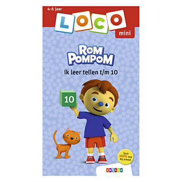 Mini Loco Rompompom - I learn to count to 10
