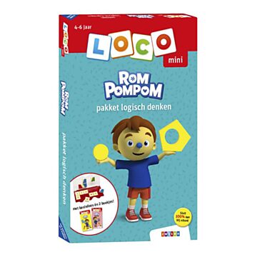 Mini Loco Rompompom Package Logical Thinking (4-6 years)