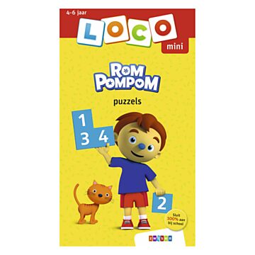 Mini Loco Rompompom Puzzles (4-6 Jahre)