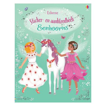 Unicorns Sticker and Dress-up Book