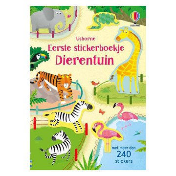 First Sticker Book Zoo