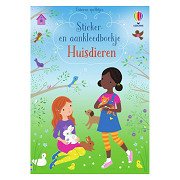 Sticker- en Aankleedboekje Huisdieren