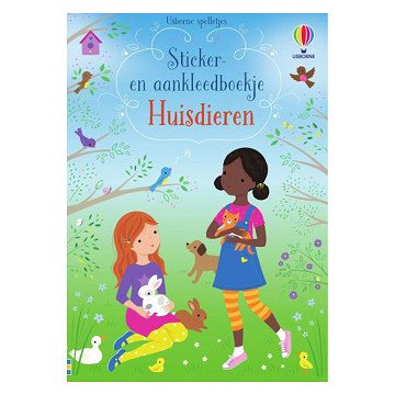 Sticker and Dress-up Book Pets