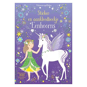 Sticker and Dress Up Book Unicorns