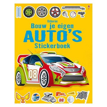Build Your Own Cars Sticker Book