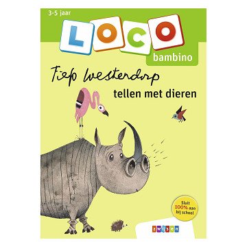 Zählendes Bambino Loco Fiep Westendorp mit Tieren