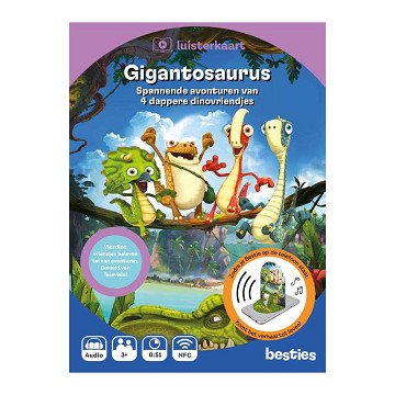 Gigantosaurus Exciting Adventures of 4 Brave Dino Friends Audiobook
