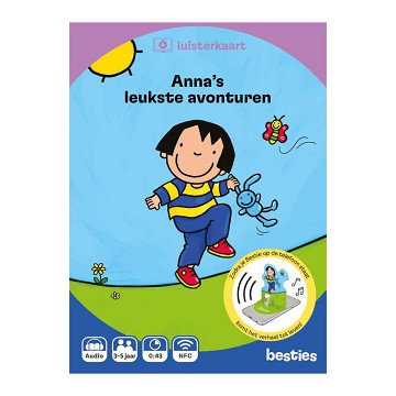 Anna's Best Adventures Listening Card