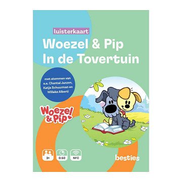 Woezel en Pip in the Magic Garden Listening Card