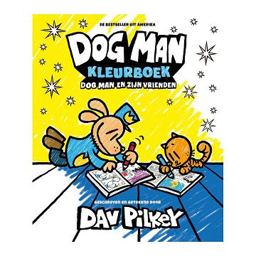 Dog Man Kleurboek Kleurboek