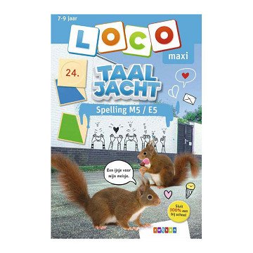 Oefenboekje Loco Maxi Taaljacht  Spelling M5 - E5