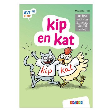 kip en kat - AVI M3 Stripboek