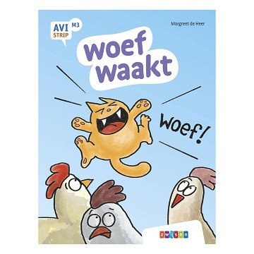 woef waakt - AVI Start Stripboek