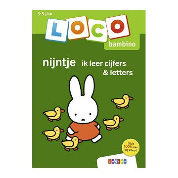 Loco Bambino Nijntje ik leer cijfers & letters