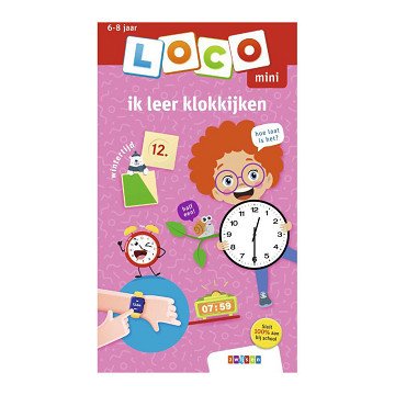 Loco Mini oefenboekje ik leer klokkijken