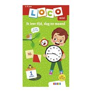 Loco Mini oefenboekje ik leer tijd, dag en maand