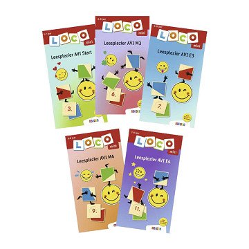 Loco Mini Lesespaß-Paket - 5 Broschüren