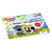 Woezel & Pip Magnetische Buchstaben- und Zahlenbox