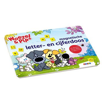 Woezel & Pip Magnetische Buchstaben- und Zahlenbox