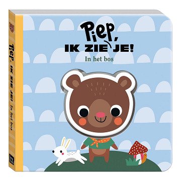 Piep ik Zie je - in het Bos Kartonboekje