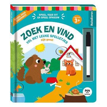 Zoek en Vind - Huisdieren Zoekboek