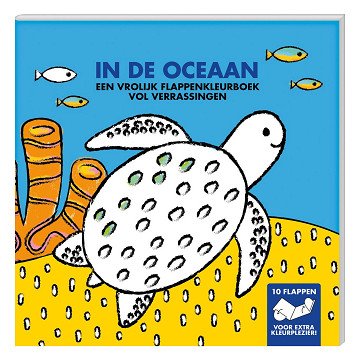 Flap Coloring Book - In the Ocean