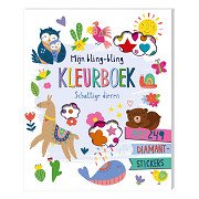 Mijn Bling-bling Kleurboek - Schattige Dieren