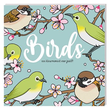 Kleurboek - Birds Nieuw