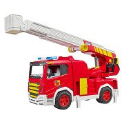 Bruder Roadmax Feuerwehrwagen mit drehbarer Leiter