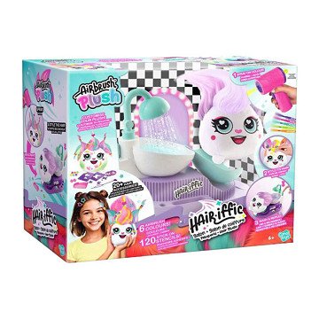 Airbrush Plush Hairiffic Friseursalon – Gestalte dein Plüschtier