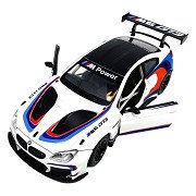BMW M6 GT3 Die-Cast Auto met Licht en Geluid - 1:24