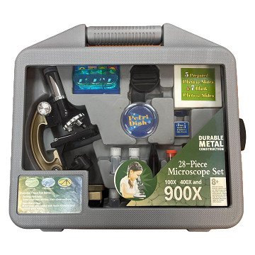Microscope Set in Carrying Case - 42-piece.