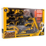CAT Little Machines Mega Set Bouwvoertuigen - 40dlg.
