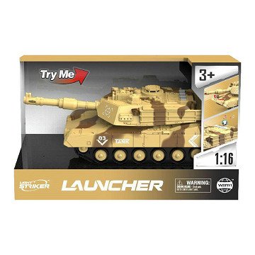 Tank met Licht en Geluid 1:16 - 26cm