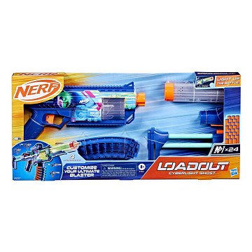 Nerf Loadout Cyberlight Ghost - 24 Darts