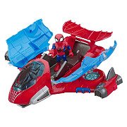 Superhelden-Abenteuer Spider-Man Jetquarters Spielset