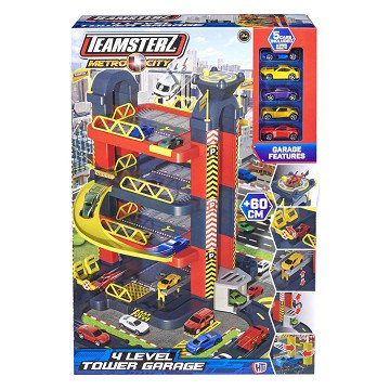 Teamsterz Parkeergarage 4 etages - Incl. 5 Auto's