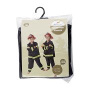 Verkleedpak Brandweerman met Helm - Maat 98