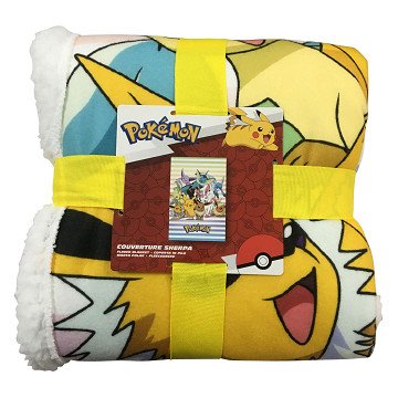 Pokémon-Entwicklungen-Fleeceplaid 100x150cm