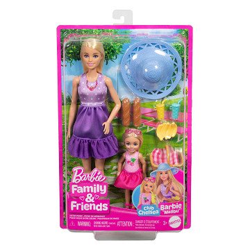 Barbie Malibu Picknickset met Chelsea Pop
