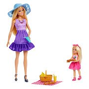 Barbie Malibu Picknickset met Chelsea Pop