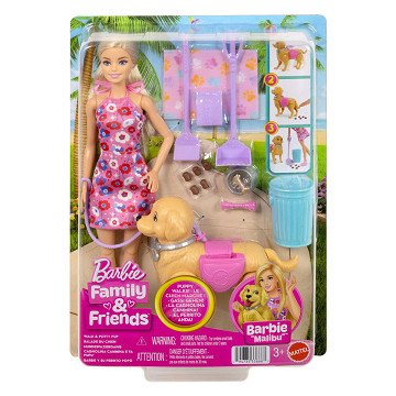 Barbie Set Barbie en Haar Puppy