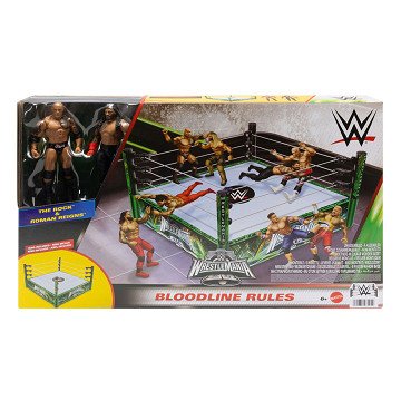 WWE-Kampfring mit 2 Actionfiguren