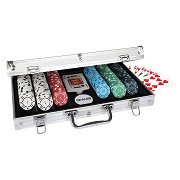 Aluminium Koffer - 300 Pokerchips