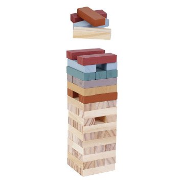 Houten Blokkentoren  - 48dlg.